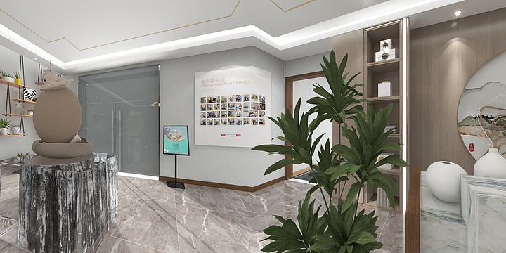 陈惠萍187****0592-华志路足浴-装修设计方案