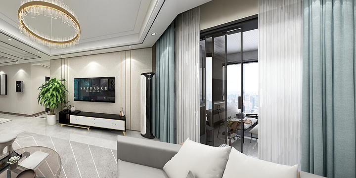 艺丰大宅设计师陈益君-陈设-王海波-装修设计方案