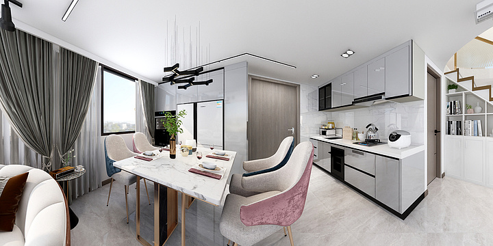 宁波凡艺装饰-凡艺装饰---迪赛54西首-装修设计方案