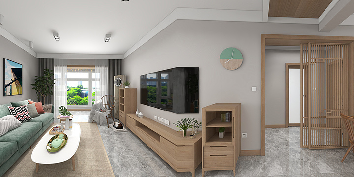 青烎eWXE-中节能聚创新城8#2-502西户-装修设计方案