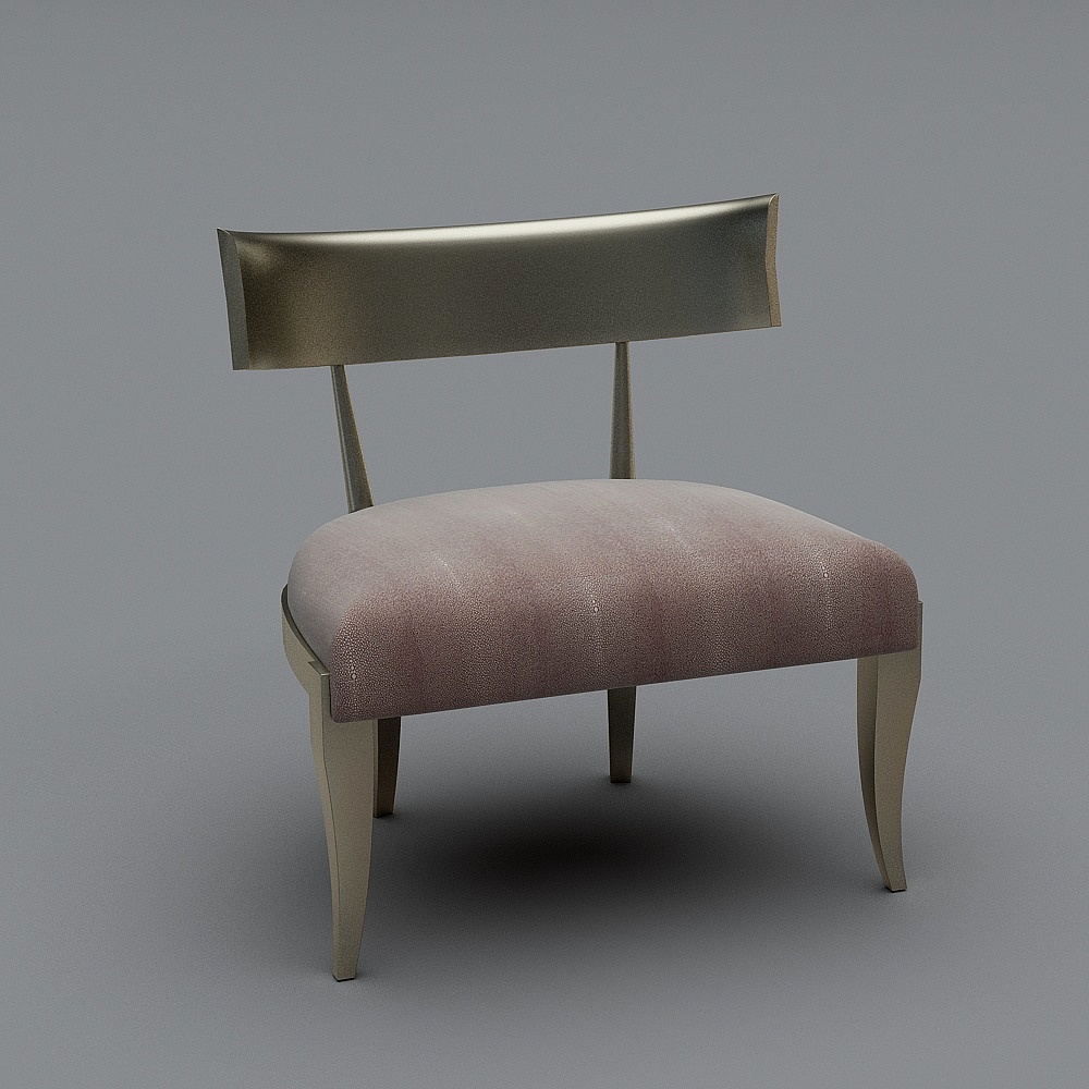 210-37C休闲椅3D模型