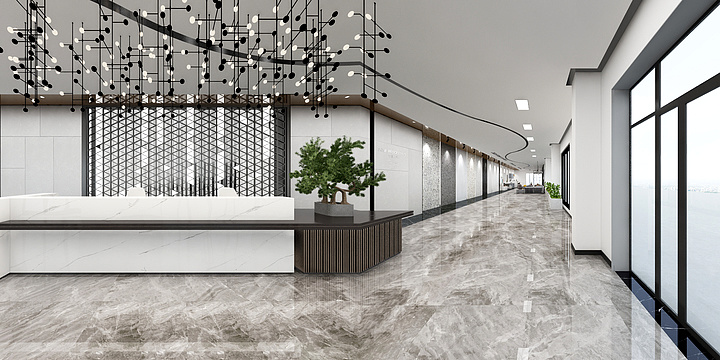 freedomVeOx-国外石英石展厅-装修设计方案