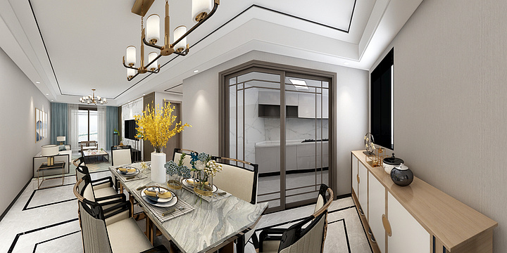 室内设计沈-新城7#204-装修设计方案