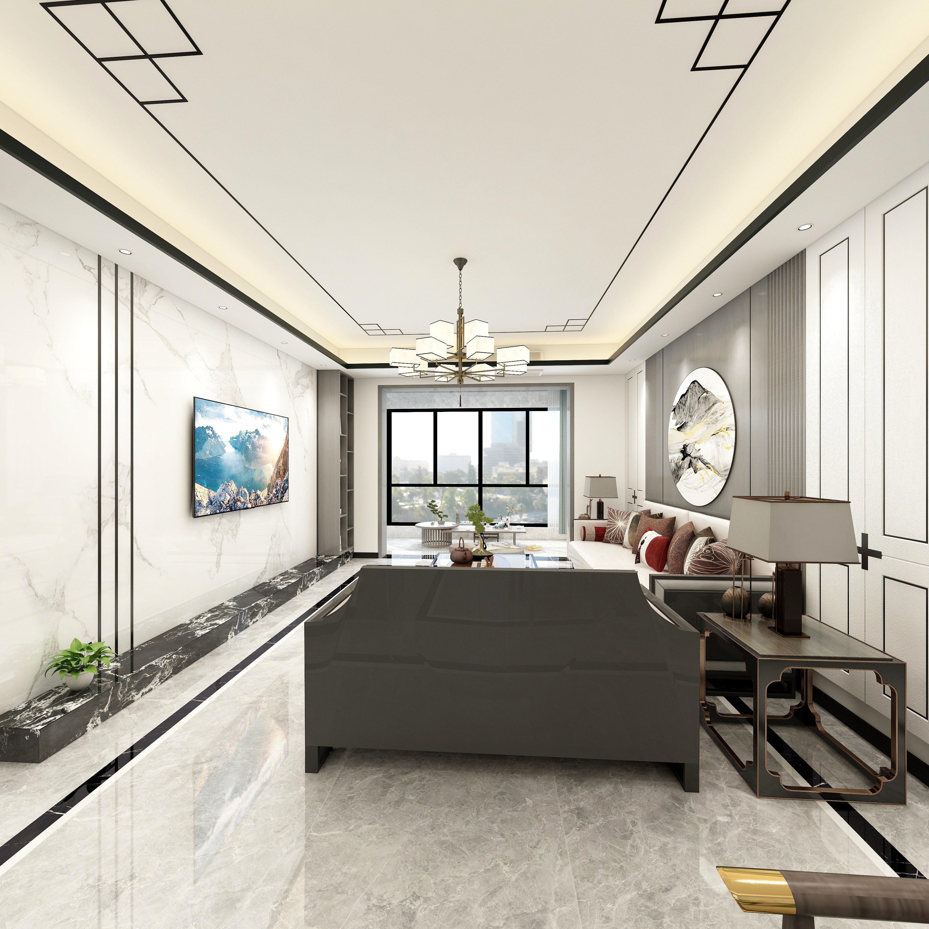 Designer-劉雄-长城雅苑-120-装修设计方案