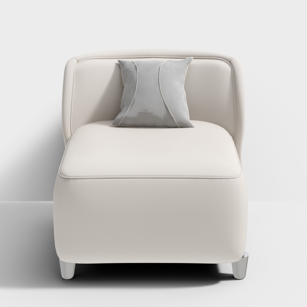 品家匠-轻奢沙发-单人沙发3D模型