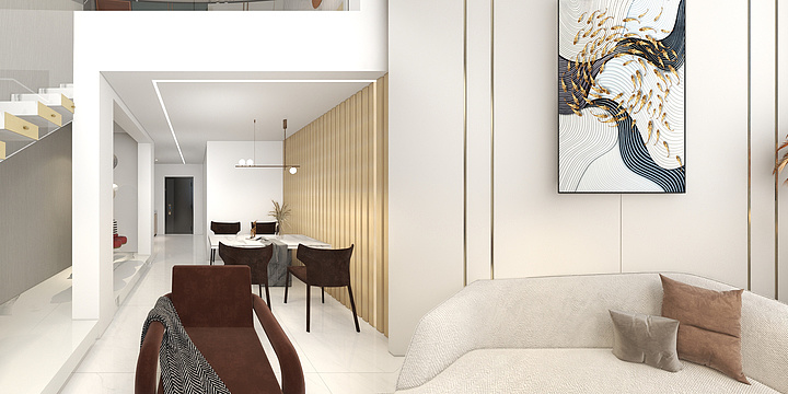 陈先生T-样板间平面方案-装修设计方案