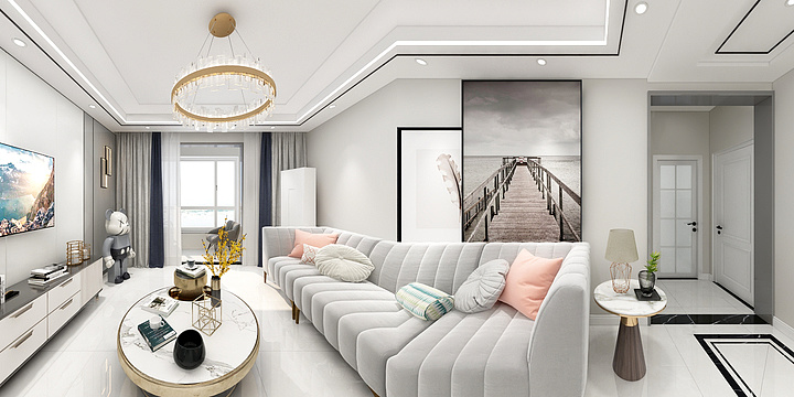 紫夜星辰1-北京自在城-装修设计方案