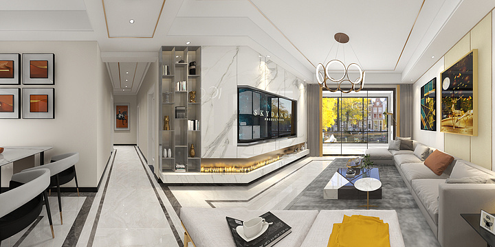 昊o宇-礼悦东方8-2-602-装修设计方案