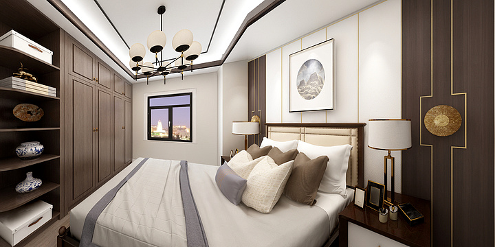 Hello! 权先生-书香雅地105.42平方米-装修设计方案