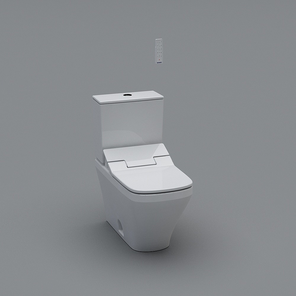 分体智能坐便器 DuraStyle3D模型