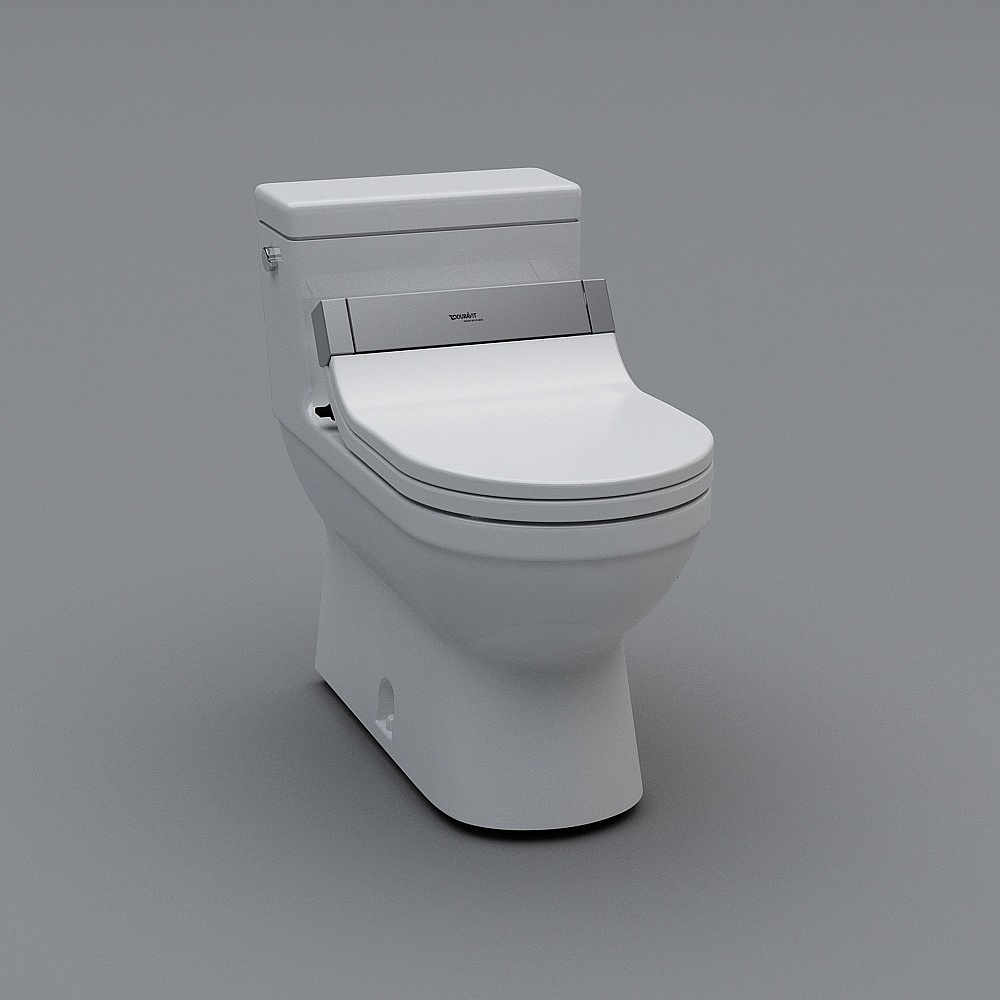 连体智能坐厕 Starck 33D模型