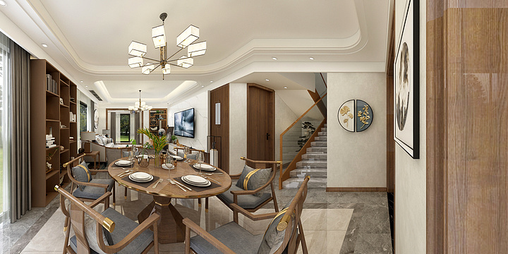 丿叶知秋-太湖金色水岸-装修设计方案