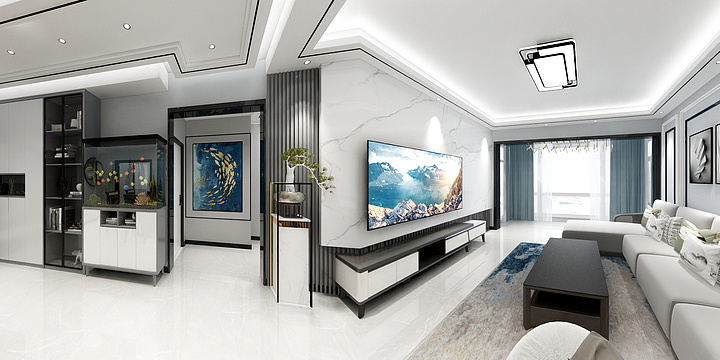 奈斯定制-城市中心李总雅居-装修设计方案