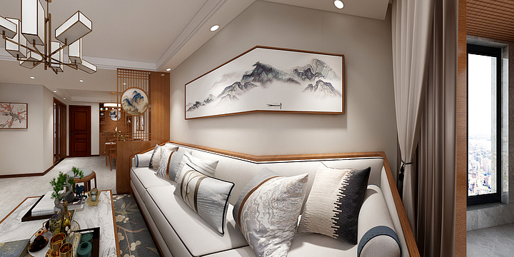 赵13069533133-洪河富贵63-1-1702-中式-装修设计方案