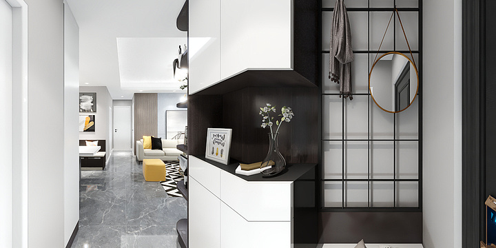 汉堡糊-南华花园新块-装修设计方案