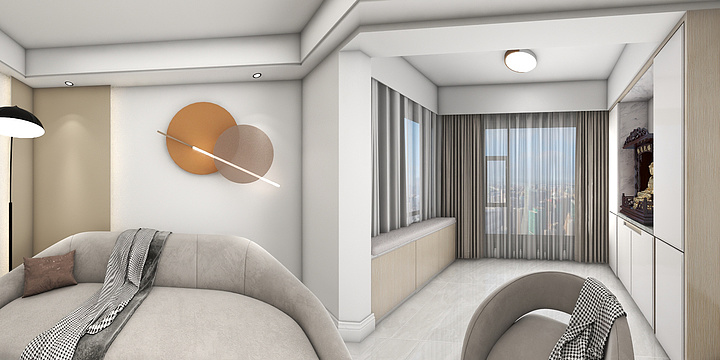 韩杰丨设计-金紫-装修设计方案