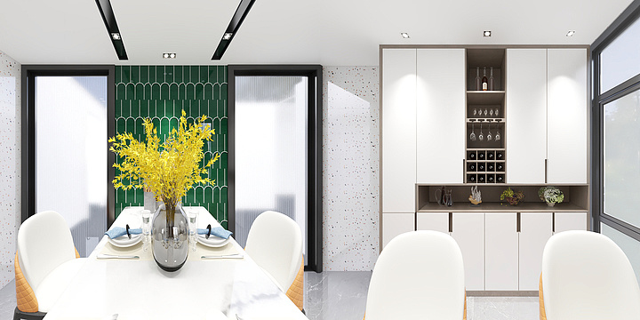 设计师彭文龙-燕山南都效果图-装修设计方案