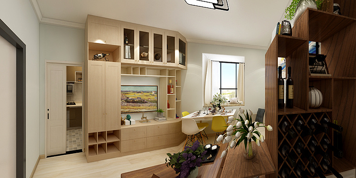 合兴装饰设计-农科院金颖中一街10号404房-装修设计方案