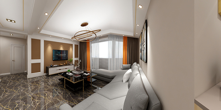 何松帅-轻奢装修6#901-装修设计方案