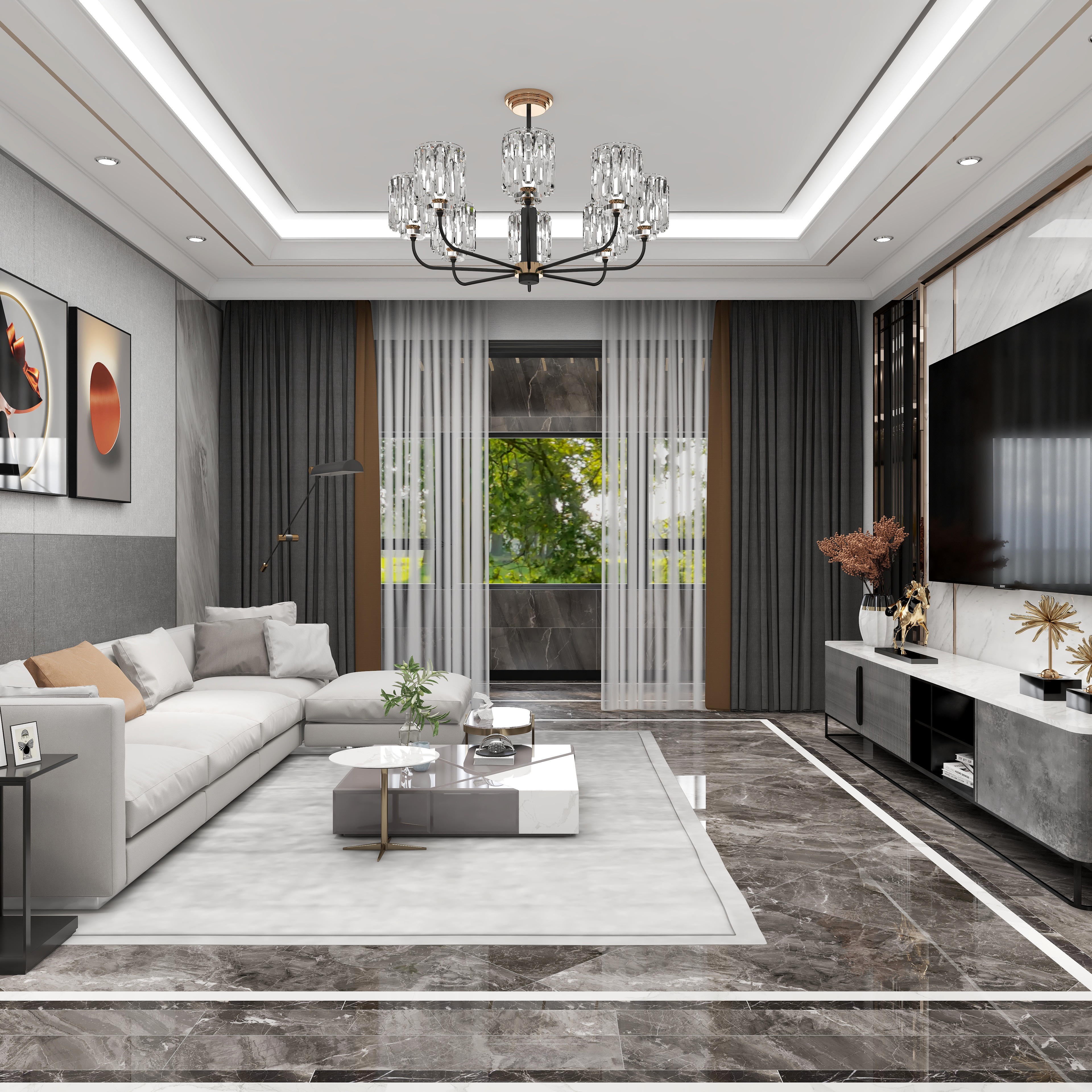 霍尔果斯rqPf-雅欣二单元504私人订制-第二套方案-装修设计方案