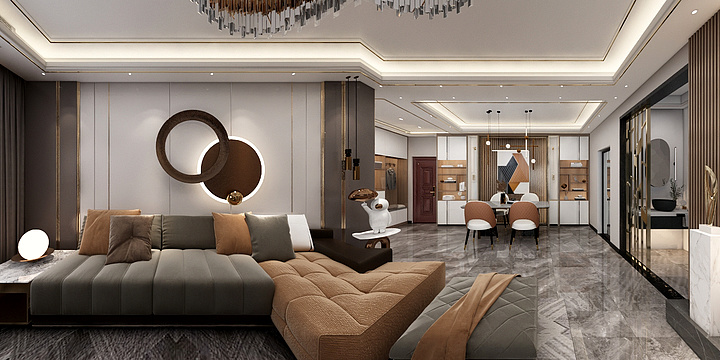 全屋整装效果-滨江府8栋2302-副本-装修设计方案