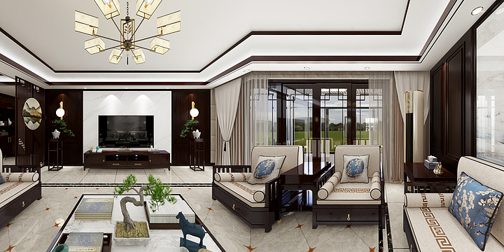 Steven_Wang-碧桂园正荣.天麓47栋101李总豪宅-装修设计方案