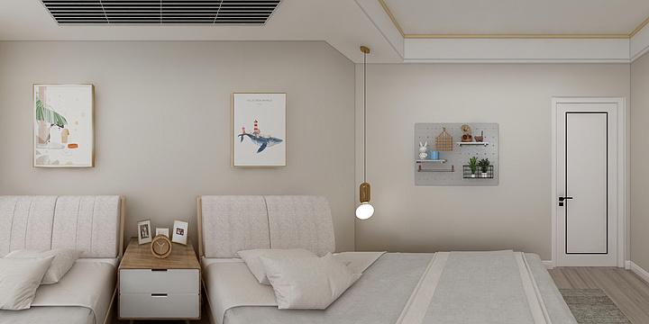 A梦设计-海安-书香园-北欧宜家风-装修设计方案