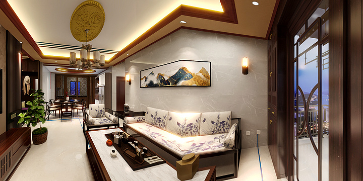 王浩锐-阳光城丽景湾118平2栋2梯604-装修设计方案