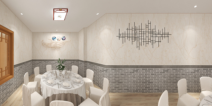 邬宗源-饺子馆一层-装修设计方案