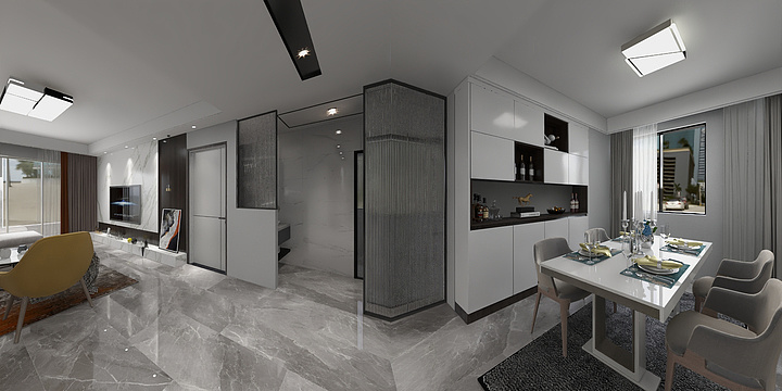 喵了个咪呀868-中梁首府-装修设计方案