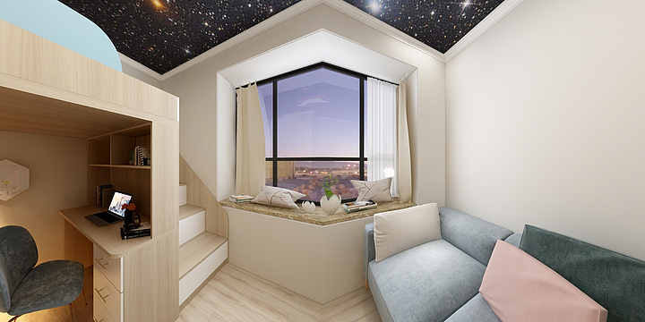 全屋定制托尼刘-禾嘉名苑6-3-102-装修设计方案