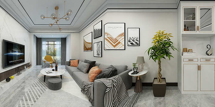 隐心JvyM-绿地城-格调-装修设计方案