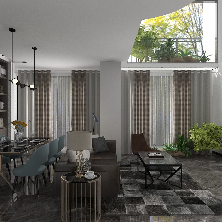 罗涵joyce-西城郡华庭22-装修设计方案