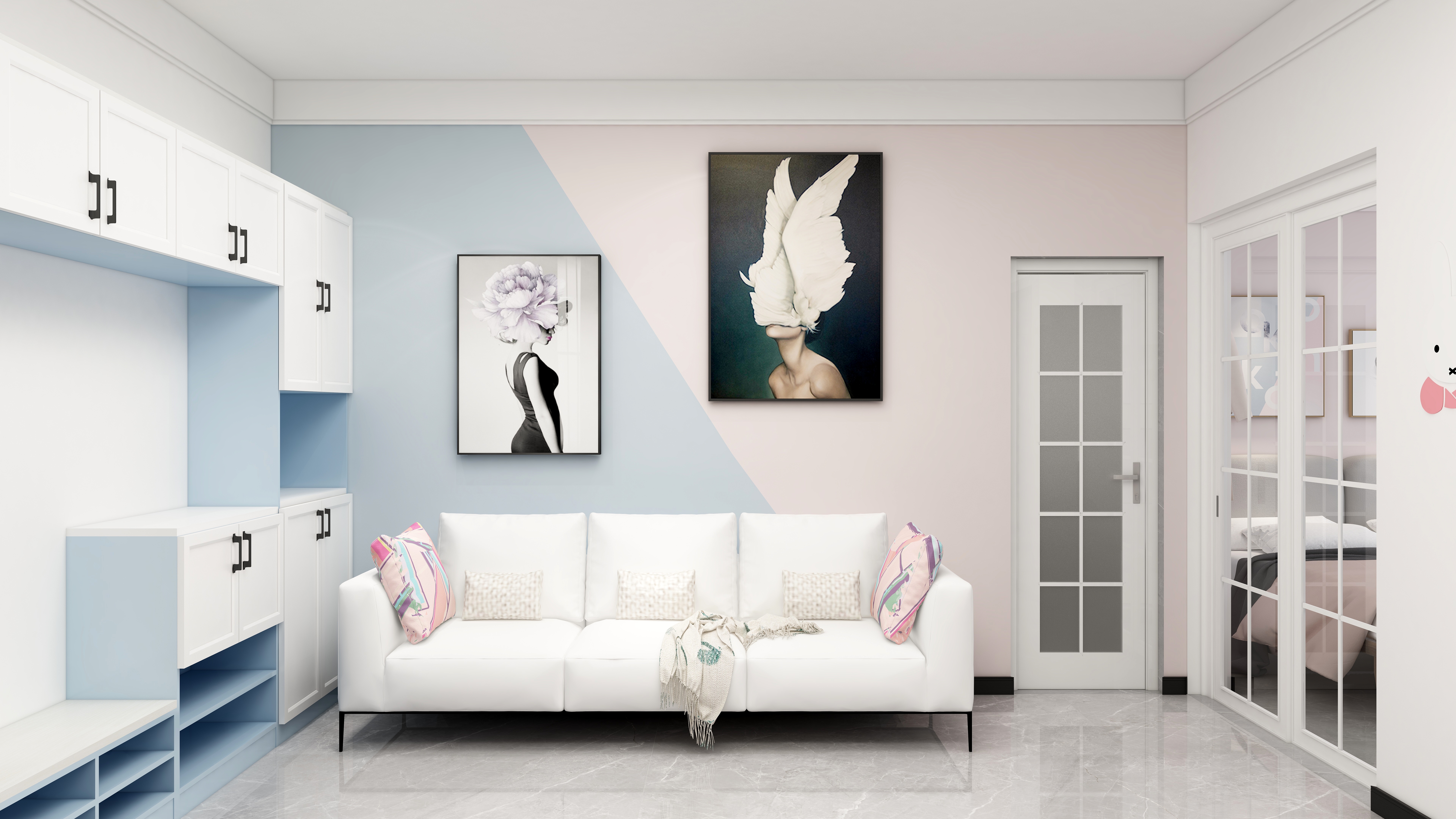 过多的沉默-时代悦府-独居少女-装修设计方案