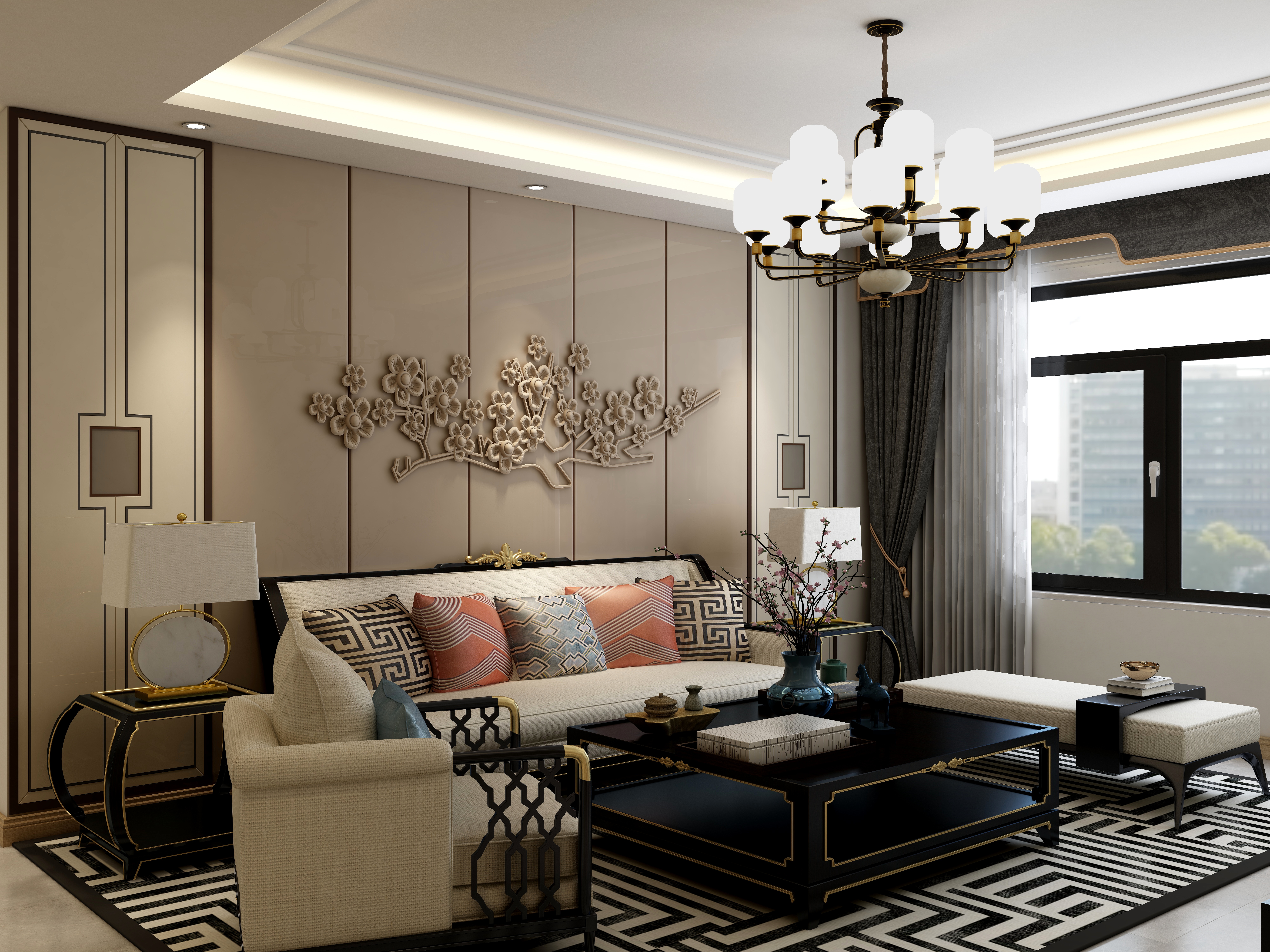 反骨yxfl-清华园中式2居-副本-装修设计方案