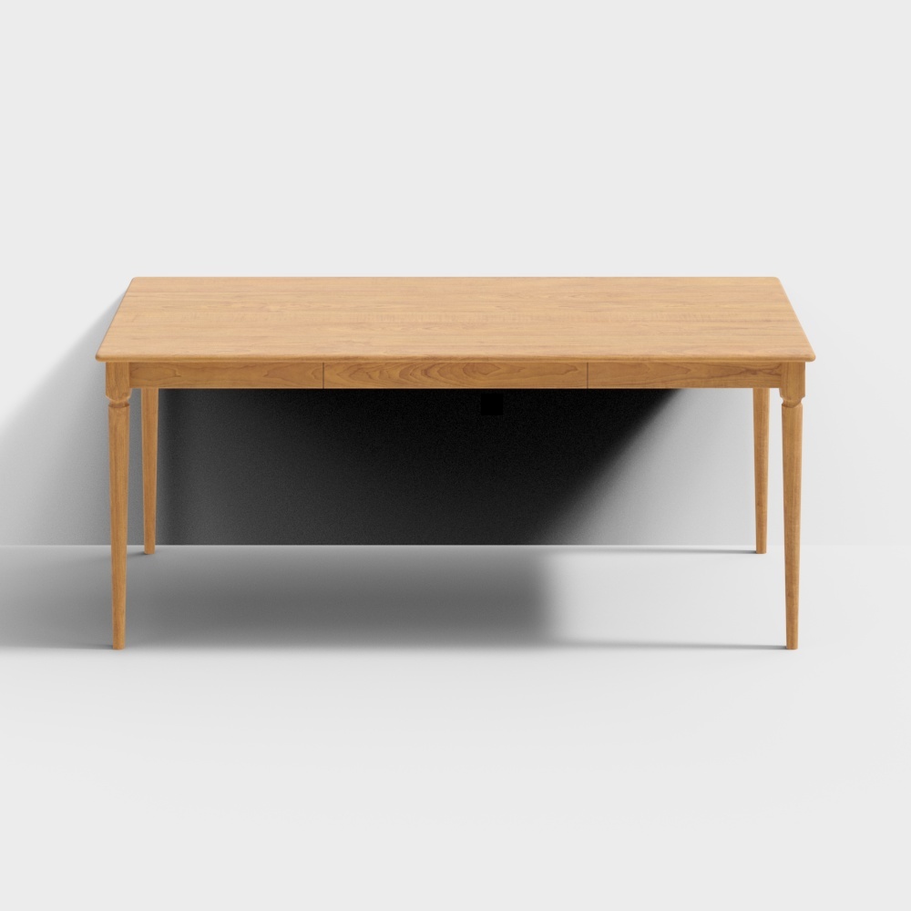 凡屋家具-基础餐桌-1.8M樱桃木款