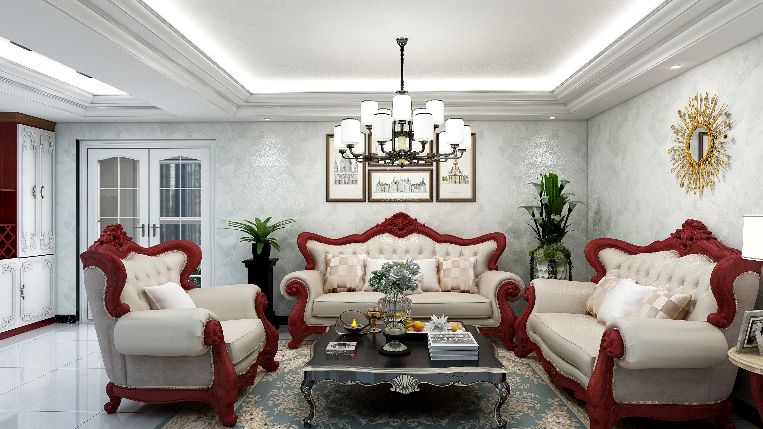 邓智勇-定制户型-简美125㎡-装修设计方案