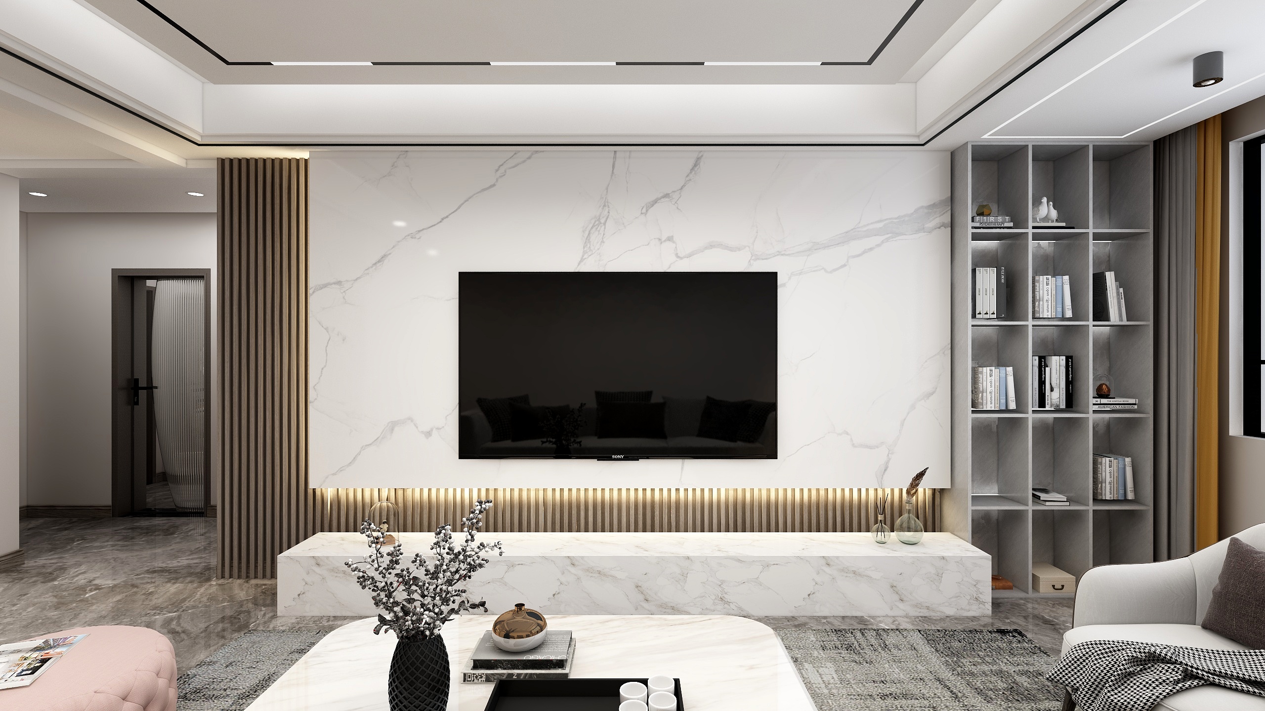 designLiyr-96平米现代简约两室-装修设计方案