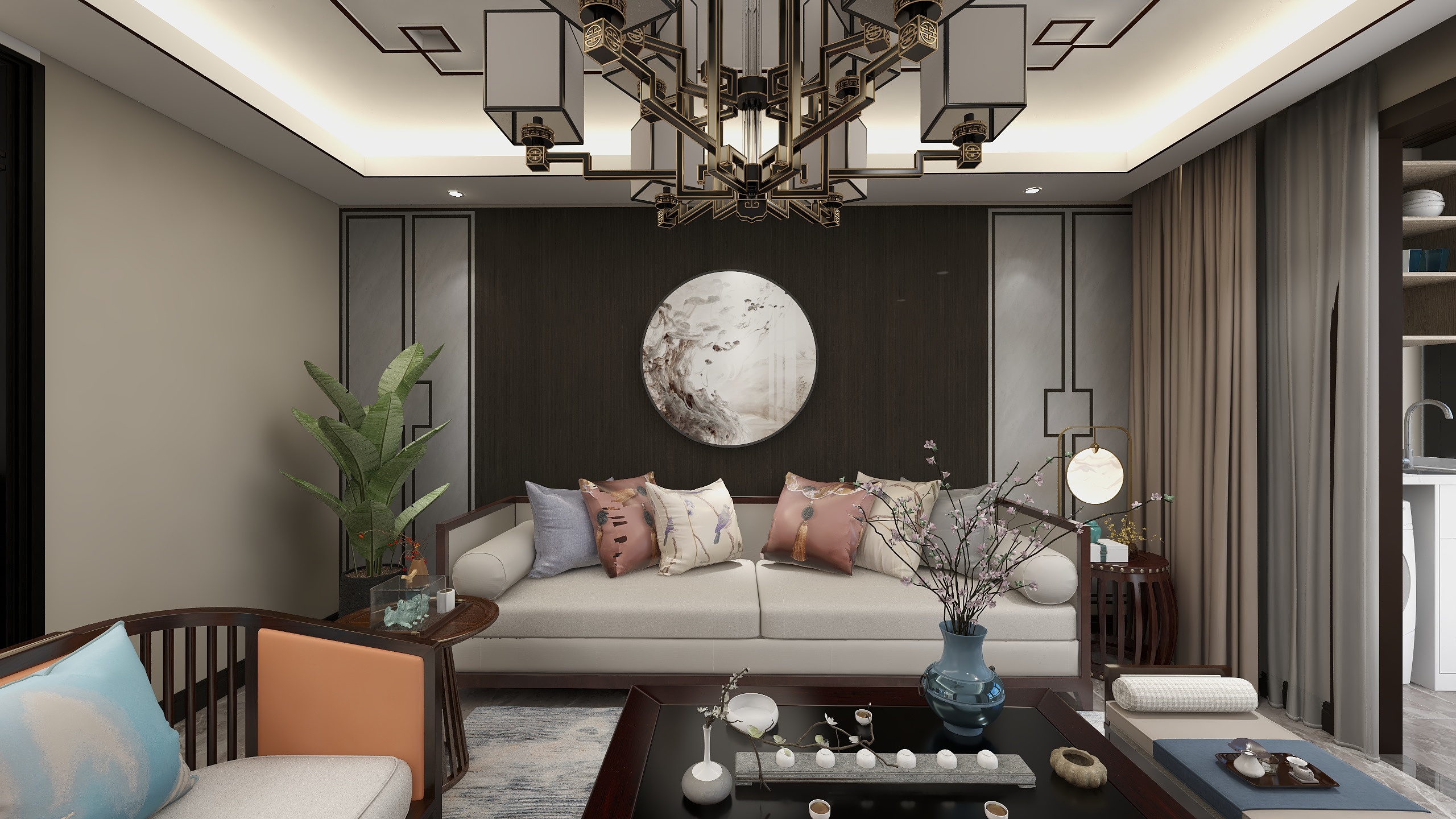 壹方晟居设计-掌华安置房5楼-装修设计方案