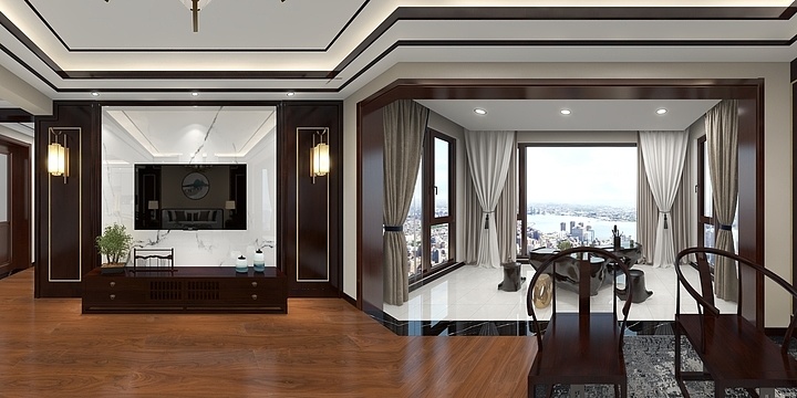 兴仁TATATA木门-幸福花园25栋29-1 梁姐中式-装修设计方案