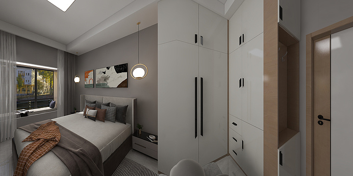 豫天嘉恒丶方寸之间-建业春天里5-2-1602-装修设计方案