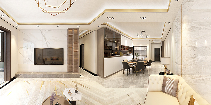 匠心久居李木子-湛江恒福花苑—现代简约轻奢风-装修设计方案