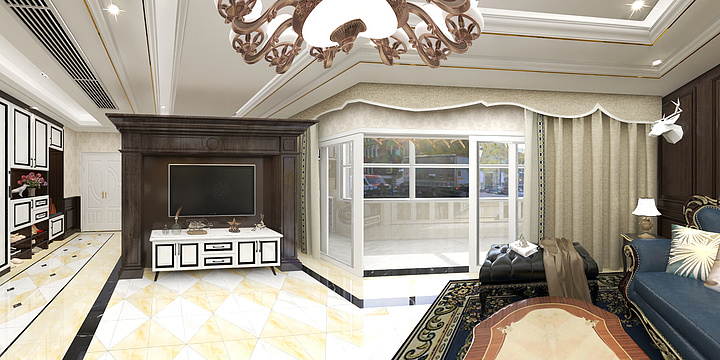 满座衣冠白胜雪-考核户型-装修设计方案