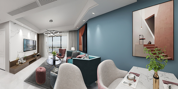 JeasonSun-浦西玫瑰园18#2907室-潘-装修设计方案