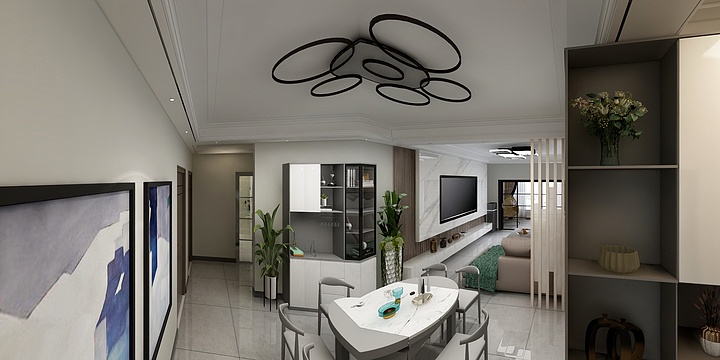 启程为您服务-泽科星城凌云御府4-1-1001-装修设计方案