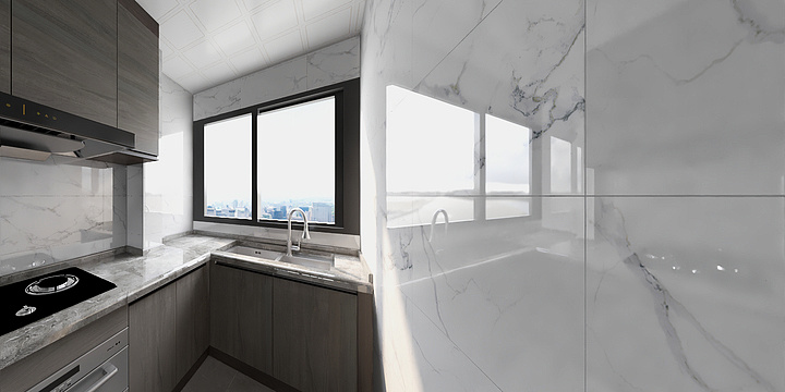 祢迭香-英俊年华8-3-6F-装修设计方案