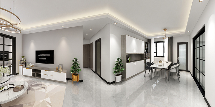 家居设计方案-华朝华府1-装修设计方案