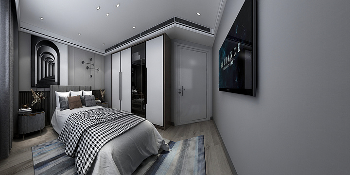 东柒玖-御山首府58#2-304样板间-装修设计方案