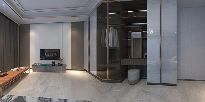 星@空间-二楼主卧-装修设计方案