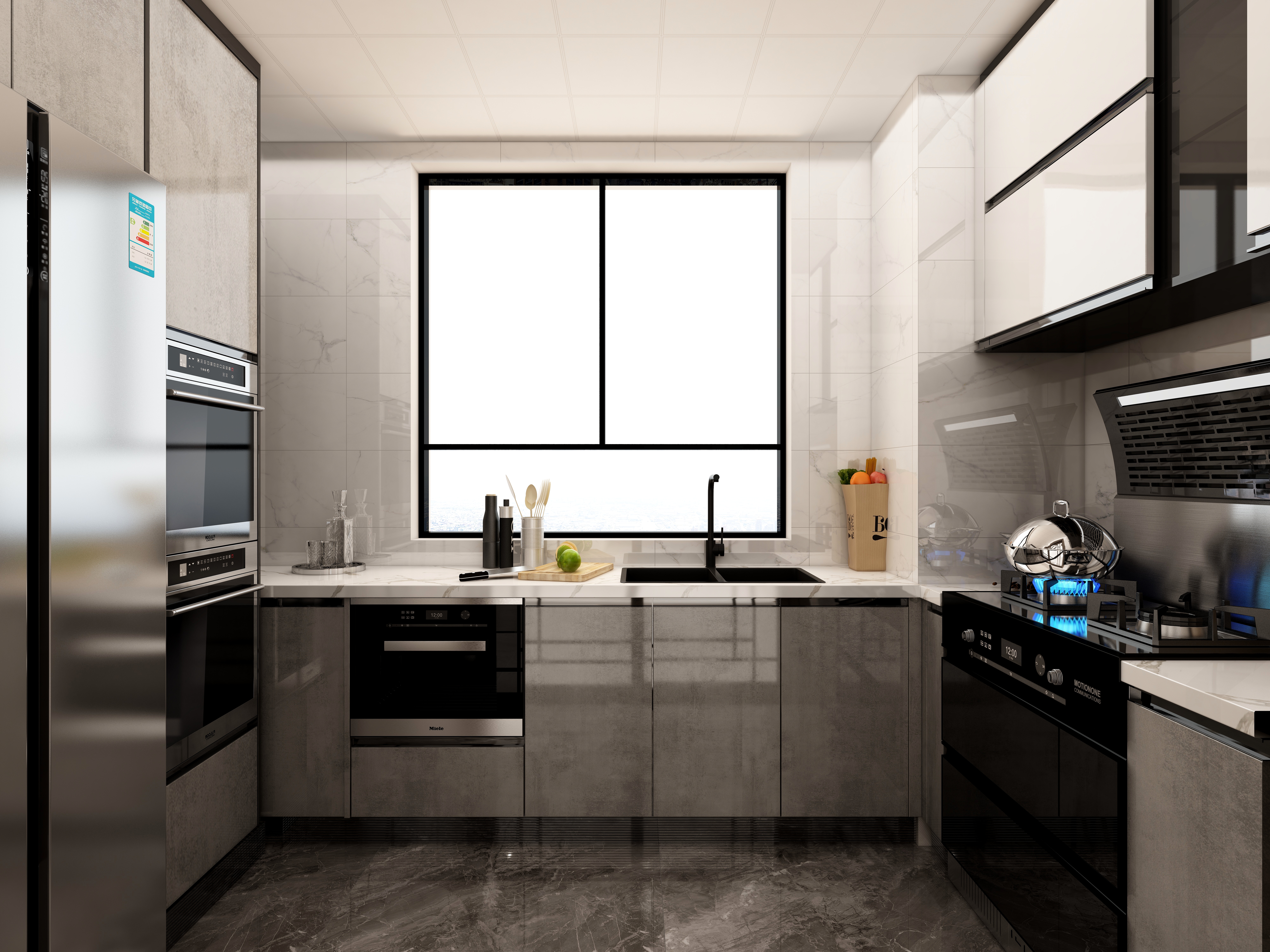 Lingy洛-锦祥福苑新中式3室装修效果图